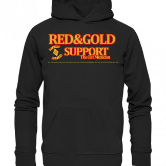 Kollektion RED & GOLD SUPPORT - Premium Unisex Hoodie